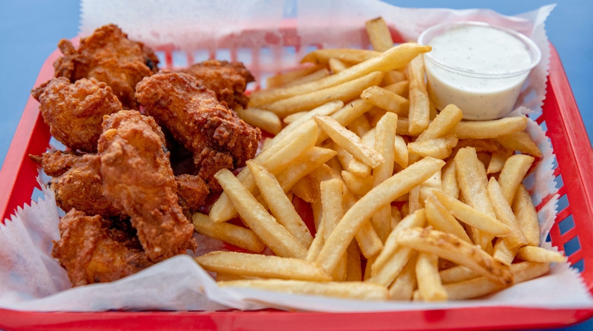 Party subs and wing dings