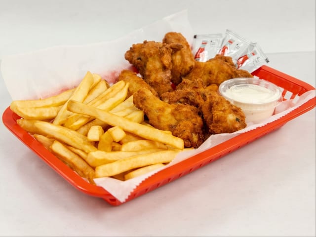 Wings & Fries.